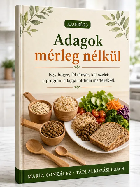 Az „Adagok mérleg nélkül” borítója